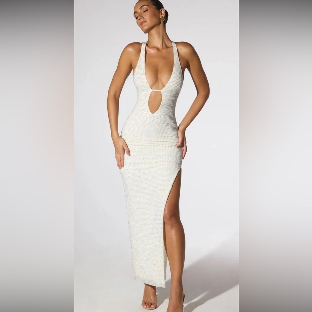 Oh Polly White Palmira dress